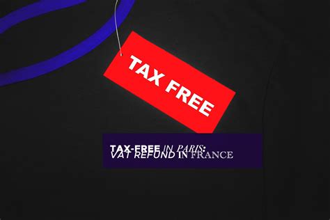 tax free in Paris